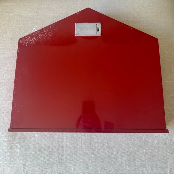 Extra-Large Wooden Advent Calendar with LED Lights. New With Box.17.42"L x 2.6"W - Picture 9 of 10